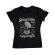Tricou adler dama good vibe only negru