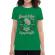Tricou adler dama good vibe only verde mediu
