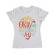 Tricou adler dama its ok alb