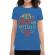Tricou adler dama its ok albastru azuriu