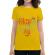 Tricou adler dama its ok galben