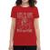 Tricou adler dama life is like riding a bicycle rosu