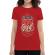 Tricou adler dama make people feel good rosu