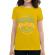 Tricou adler dama make yourself a priority galben