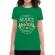 Tricou adler dama make yourself a priority verde mediu