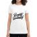 Tricou adler dama quality not quantity alb