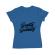 Tricou adler dama quality not quantity albastru azuriu