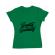 Tricou adler dama quality not quantity verde mediu