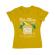 Tricou adler dama ride the waves galben