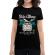 Tricou adler dama ride the waves negru