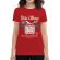 Tricou adler dama ride the waves rosu