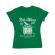 Tricou adler dama ride the waves verde mediu