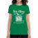 Tricou adler dama ride the waves verde mediu