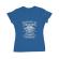Tricou adler dama shadows of thoughts albastru azuriu