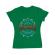 Tricou adler dama strive for progress not perfection verde mediu