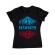 Tricou adler dama welcome to hawkins negru
