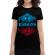Tricou adler dama welcome to hawkins negru