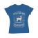 Tricou adler dama wild nature albastru azuriu