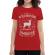 Tricou adler dama wild nature rosu