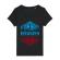 Tricou stanley stella dama welcome to hawkins negru