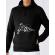 Hoodie barbat cu gluga camp flag negru