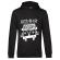 Hoodie barbat cu gluga lets go an adventure negru