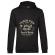 Hoodie barbat cu gluga premium denim negru