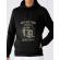 Hoodie barbat cu gluga replace fear negru