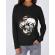 Hoodie dama cu gluga coffee addict negru