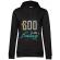 Hoodie dama cu gluga thank god its friday negru