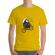 Tricou adler barbat back to boo galben