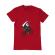 Tricou adler barbat back to boo rosu