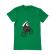 Tricou adler barbat back to boo verde mediu