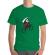 Tricou adler barbat back to boo verde mediu