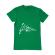 Tricou adler barbat camp flag verde mediu