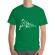 Tricou adler barbat camp flag verde mediu