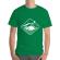 Tricou adler barbat camp mode on verde mediu