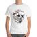 Tricou adler barbat coffee addict alb