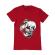 Tricou adler barbat coffee addict rosu