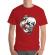 Tricou adler barbat coffee addict rosu