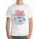 Tricou adler barbat king of the road alb