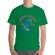Tricou adler barbat legendary longboard verde mediu
