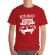 Tricou adler barbat lets go an adventure rosu