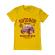 Tricou adler barbat outdoor adventure galben