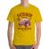 Tricou adler barbat outdoor adventure galben