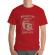 Tricou adler barbat replace fear rosu