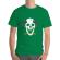Tricou adler barbat skull axe verde mediu