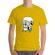 Tricou adler barbat skull holiday galben