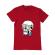 Tricou adler barbat skull holiday rosu