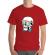 Tricou adler barbat skull holiday rosu